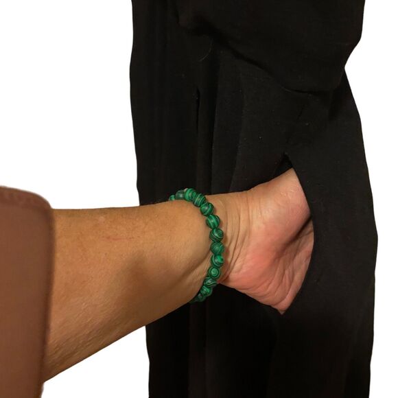 #8059 Collectif London Women's Black Jumper Button Skirt Size UK 12 - Picture 7 of 7